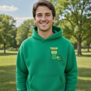 troop 888 class b adult hoodie